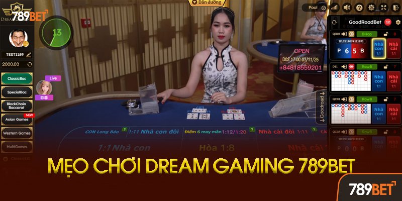 Hướng Dẫn Đăng Ký Và Chơi Dream Gaming 789bet